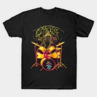 Neon Nirvana - Drummer Buddha T-Shirt